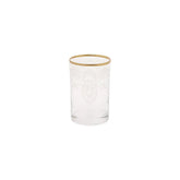 Karaca 6 pcs Beril Coffee small side dishes glasses, gold